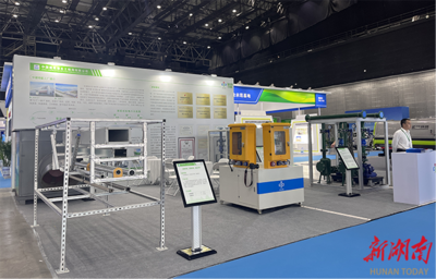 黑科技助力綠色未來 中建奇配抗震支架閃耀湖南綠博會(huì)